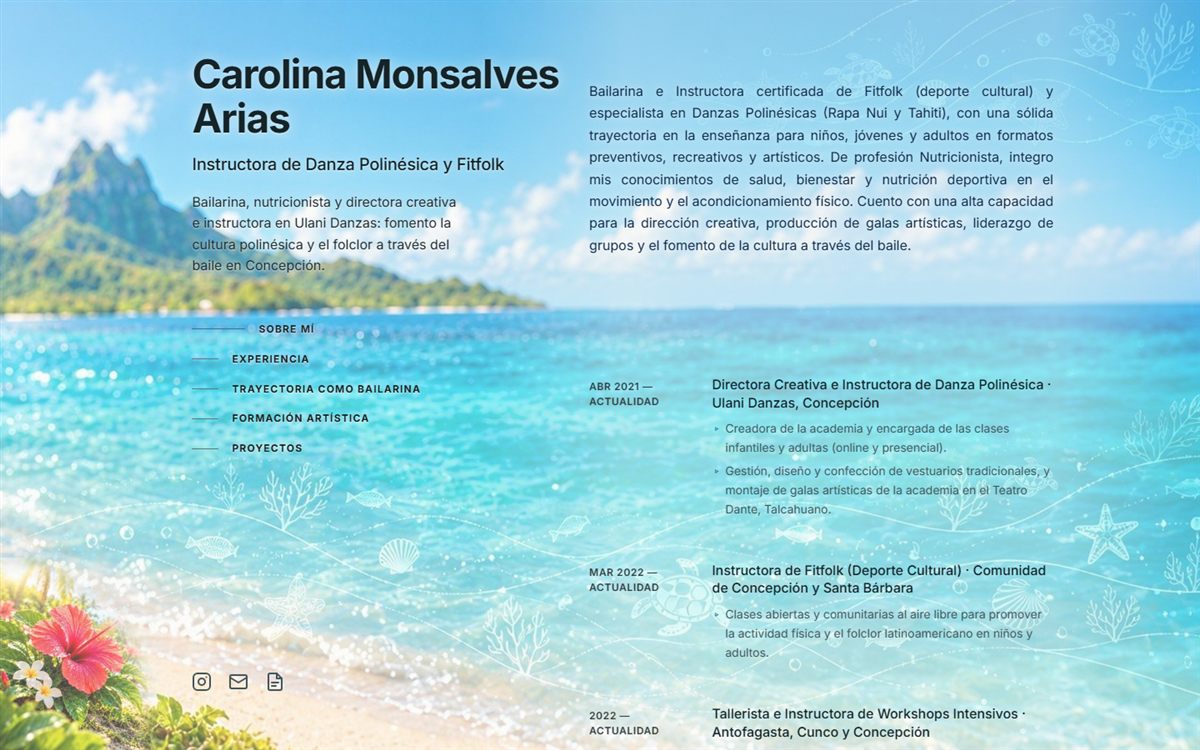 Portafolio de Carolina Monsalves Arias