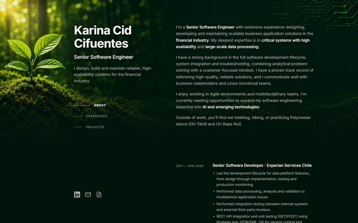 Portafolio de Karina Cid Cifuentes